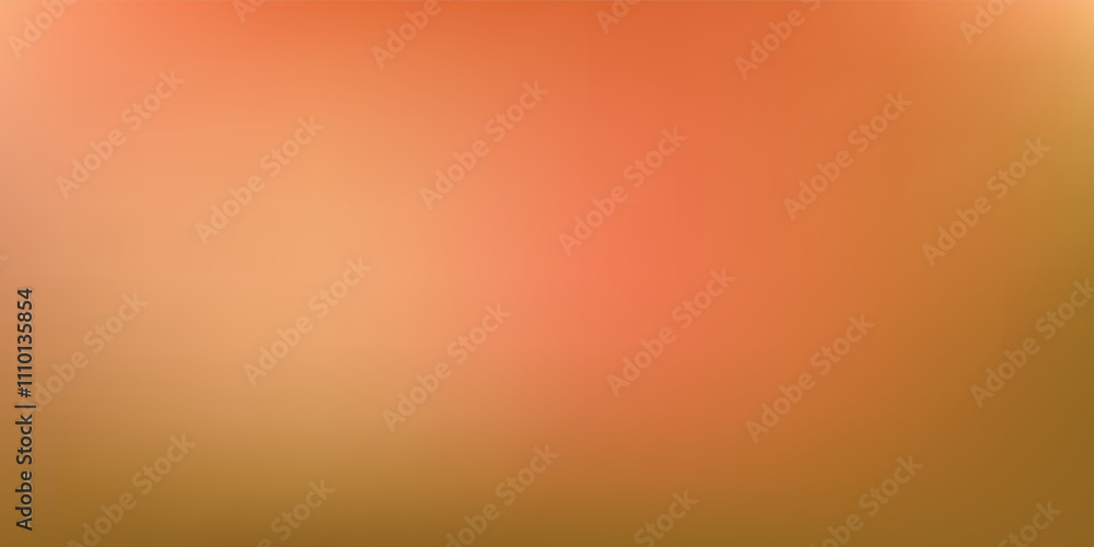 Obraz premium Grainy gradient background, dark brown orange black bold banner poster header background design