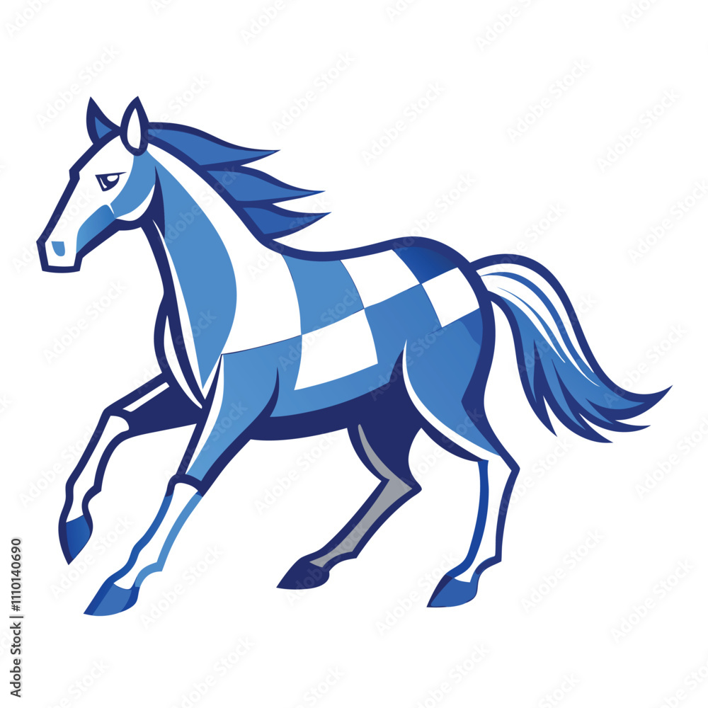horse isolated on white background horse isolated on white background