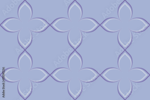 Trellis Pattern or vine pattern is inspired by the pattern of wooden frames, steel frames or netting for growing vines. It stands out with a pattern that is delicately assembled from various lines. 