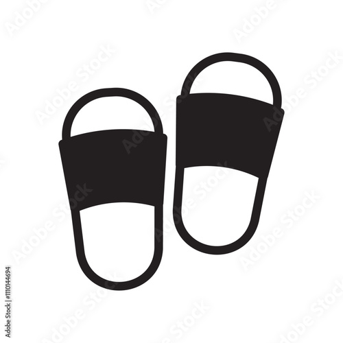 bath slippers icon 
