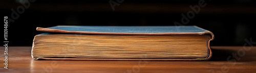 law restriction concept. A close-up of a judicial order clarifying the scope of legal rules and their application photo