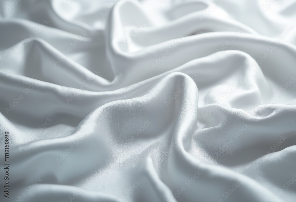Obraz premium White gray satin texture that is white silver fabric silk panorama background