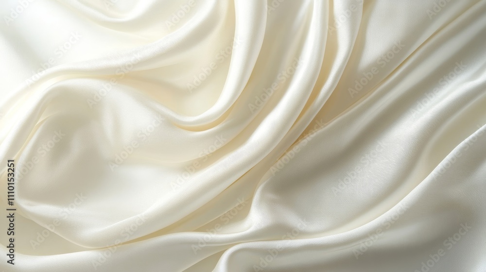 Obraz premium A white fabric with a pattern on it