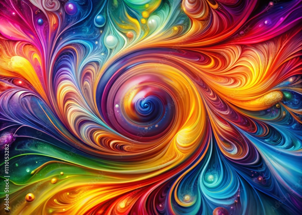 Abstract Psychedelic Groovy Background with Long Exposure Effect, Vibrant Swirls and Colorful Patterns, Perfect for Modern Art and Creative Projects Abstract Psychedelic Groovy Background with Long Exposure Effect, Vibrant Swirls and Colorful Patterns, Perfect for Modern Art and Creative Projects