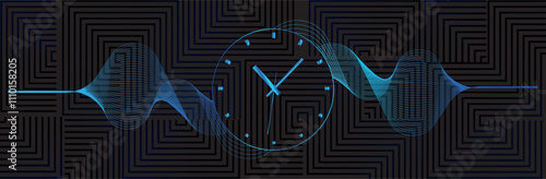 background with time	