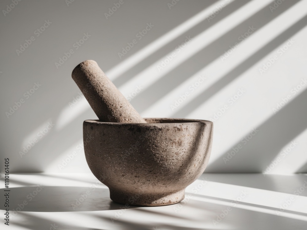 Herbal Mortar and Pestle with Vibrant Energy. Herbal Mortar and Pestle with Vibrant Energy.
