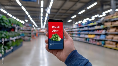 A person holds a smartphone displaying a 