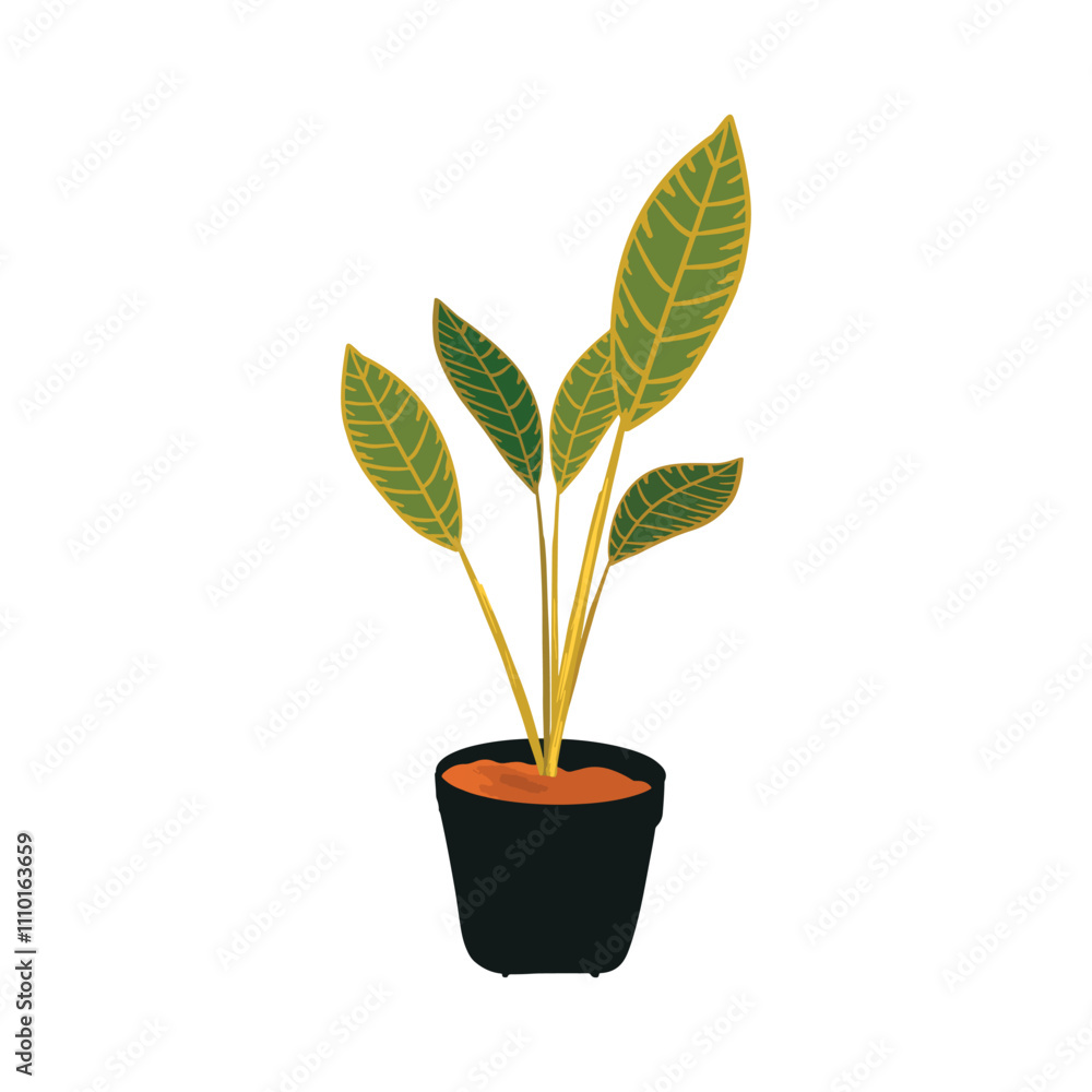 Nature icon Tree Pot Green Plant Illustration Nature icon Tree Pot Green Plant Illustration