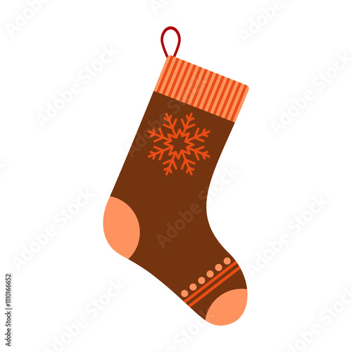 Festive Christmas stockings with colorful patterns and designs