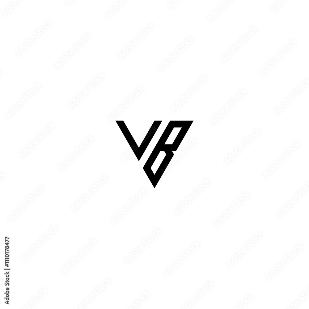 vb letter vector logo abstract vb letter vector logo abstract