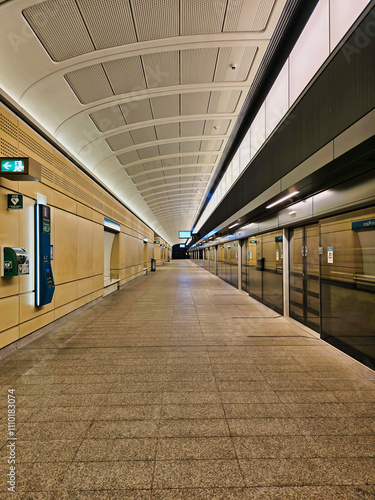 Underground Metro Rail Station