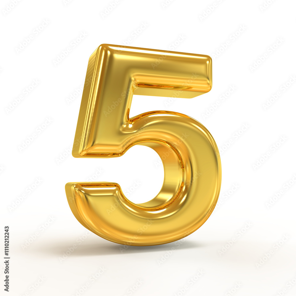 Gold Number 5 Gold Number 5