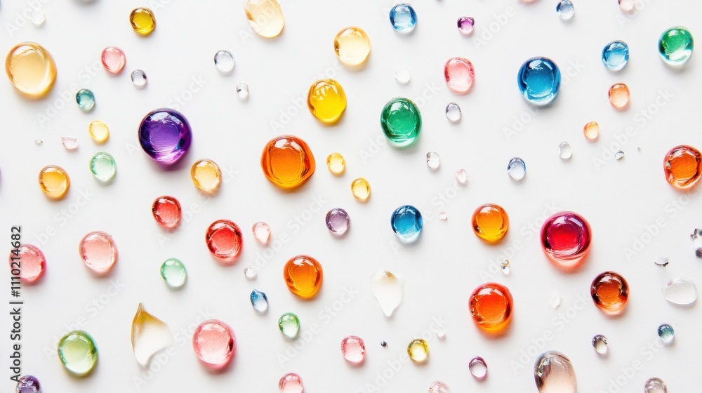 A vivid visualization of multi-colored droplets merging to form a unified, radiant pattern on a clean background, Symbolizing the beauty and strength found in blending different elements into a single A vivid visualization of multi-colored droplets merging to form a unified, radiant pattern on a clean background, Symbolizing the beauty and strength found in blending different elements into a single