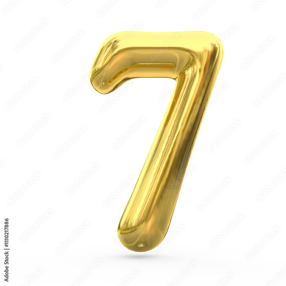 Gold Number 7 Gold Number 7