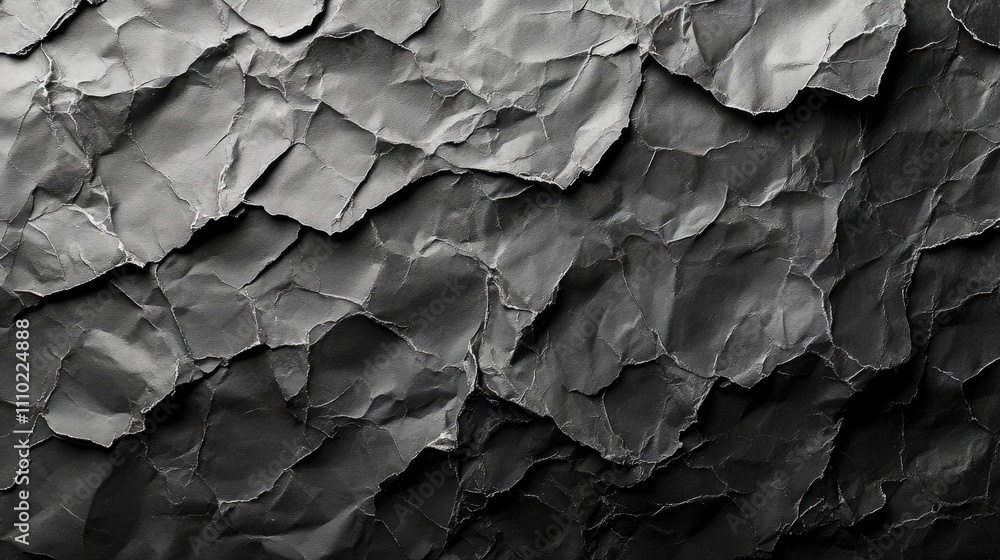 Wrinkled black paper texture with varied shades for use in backgrounds, wallpapers, and design projects showcasing a textured aesthetic Wrinkled black paper texture with varied shades for use in backgrounds, wallpapers, and design projects showcasing a textured aesthetic