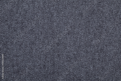 Canvas Print Grey knitted fabric made of heathered yarn textured background