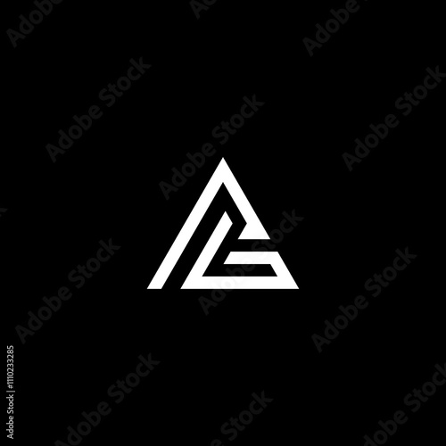 ab letter vector logo abstract