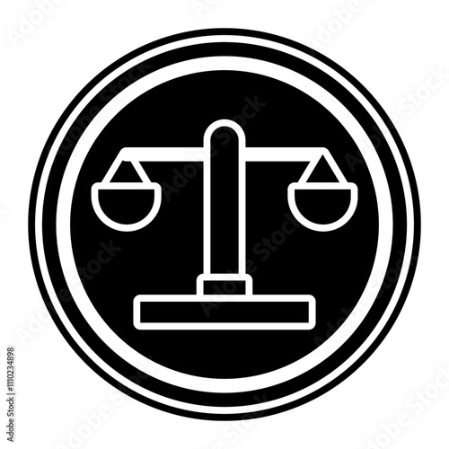 court area glyph icon