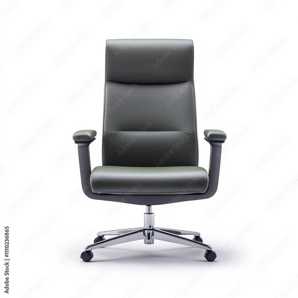A sleek, modern ergonomic office chair with a high back and comfortable armrests, designed for optimal support during long hours of work. A sleek, modern ergonomic office chair with a high back and comfortable armrests, designed for optimal support during long hours of work.