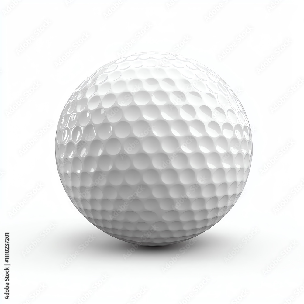 A close-up view of a white golf ball, showcasing its unique dimpled surface and spherical shape. A close-up view of a white golf ball, showcasing its unique dimpled surface and spherical shape.