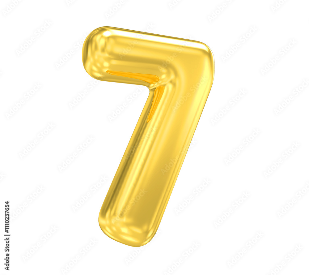 Gold Number 7 Gold Number 7