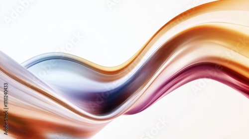 An abstract wave composed of a variety of colors and patterns, each wave crest representing different cultural elements, Illustrating the flow and dynamic nature of global inclusion photo