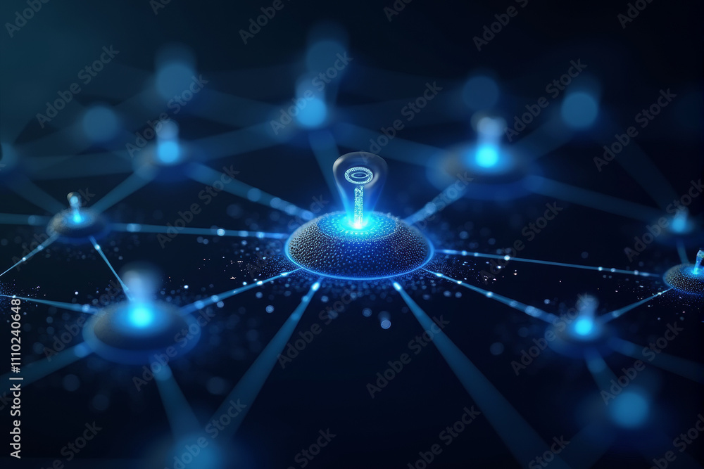 A glowing padlock icon surrounded by a network of interconnected nodes, symbolizing the importance of cybersecurity and data protection in the digital age. A glowing padlock icon surrounded by a network of interconnected nodes, symbolizing the importance of cybersecurity and data protection in the digital age.