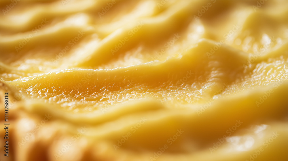 Cheese tart with a golden crust, detailed close-up Cheese tart with a golden crust, detailed close-up