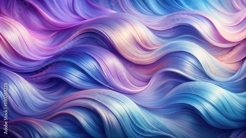 Abstract Pastel Swirling Fluid Texture with Vibrant Hues and Smooth Flowing Lines