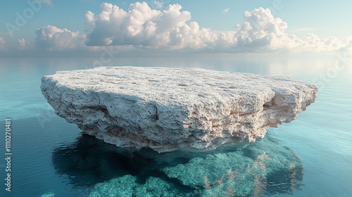 White stone podium with blurred clouds in background --chaos 45 --ar 16:9 --stylize 600 --v 6.1 Job ID: 01815c25-e13c-497a-af1e-f6e439fcde3e photo