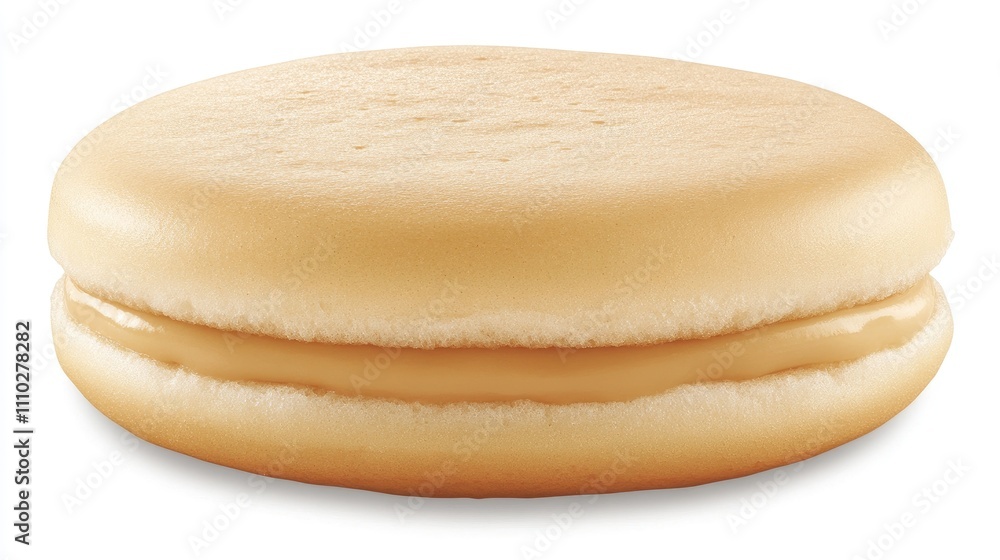 Classic hamburger bun isolated on a white background perfect for food advertising and culinary presentations. Classic hamburger bun isolated on a white background perfect for food advertising and culinary presentations.