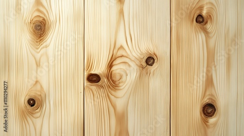 明るい木目調のナチュラルウッドパネル | Light Natural Wood Panel Texture