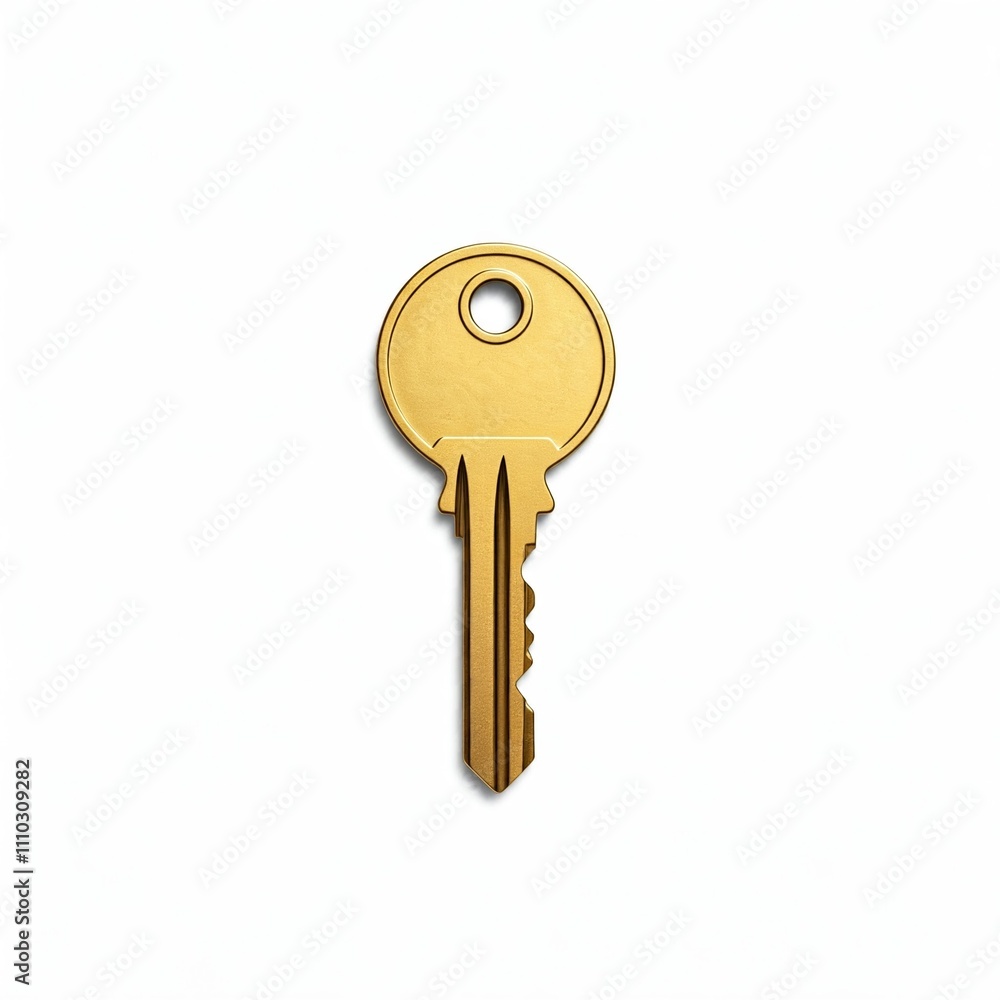 key isolated on white background key isolated on white background