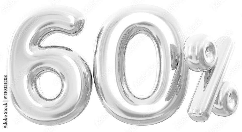 60 percent silver balloon offer in 3d 60 percent silver balloon offer in 3d