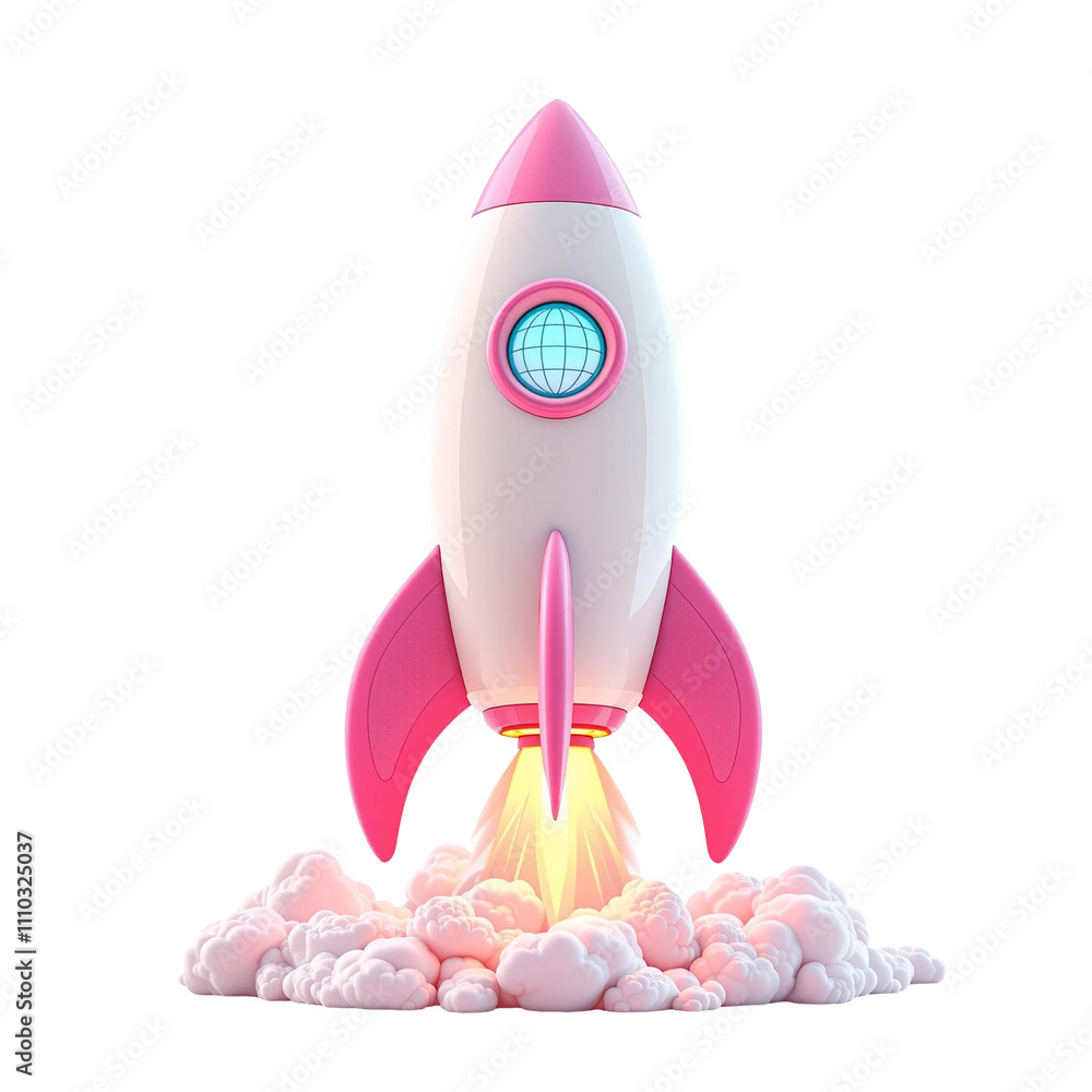rocket isolated on white background rocket isolated on white background