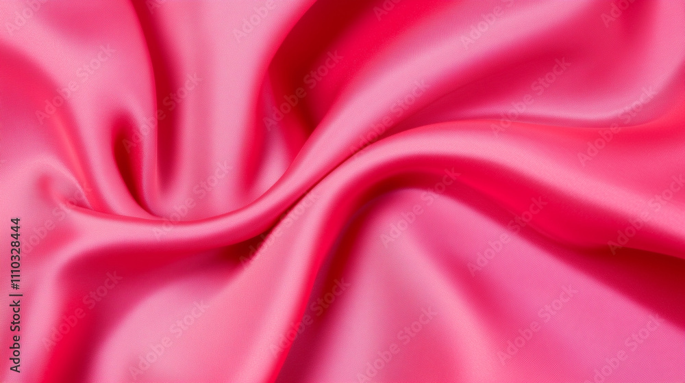 Fototapeta premium pink silk textile folds forming an elegant background