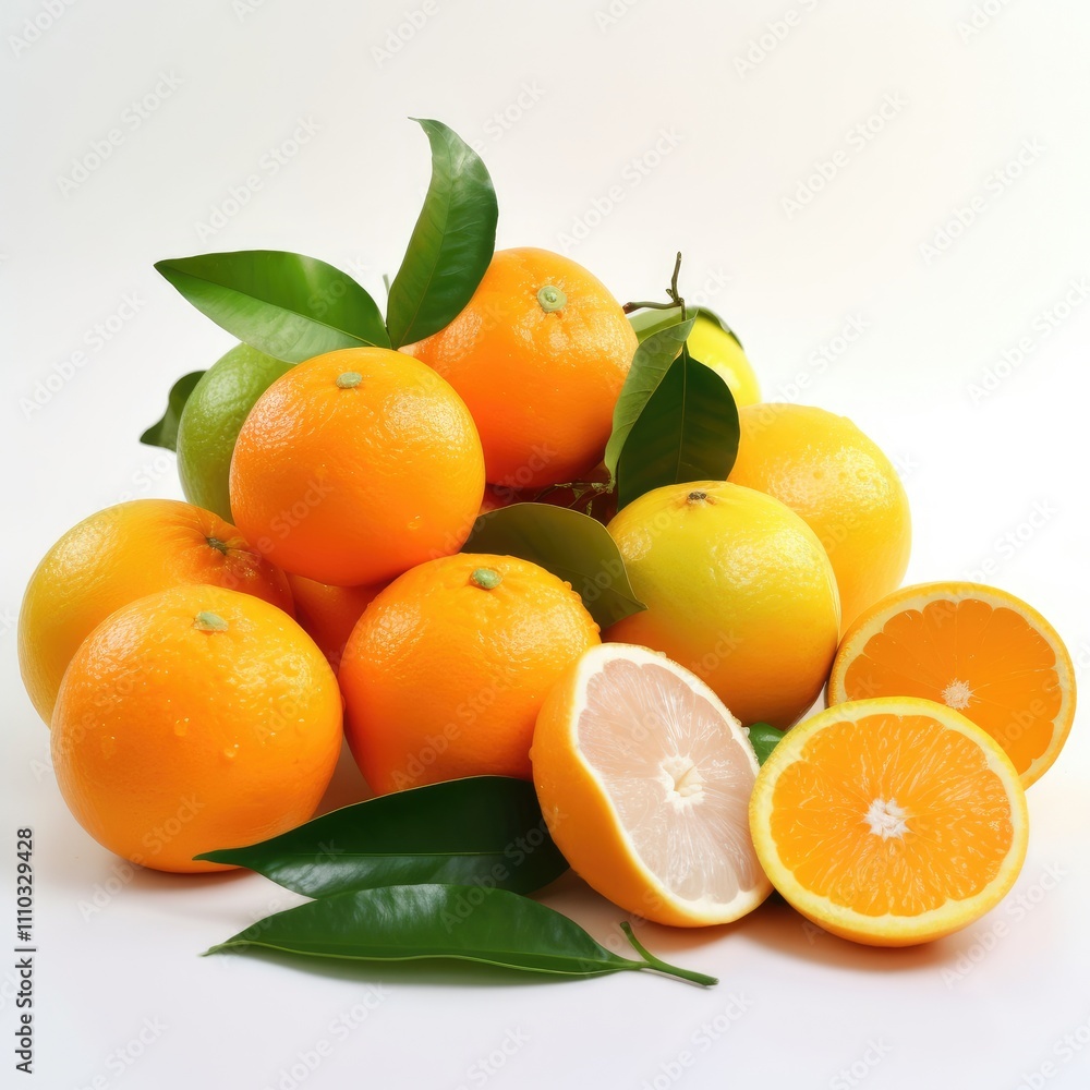 Fresh oranges and grapefruits. Fresh oranges and grapefruits.
