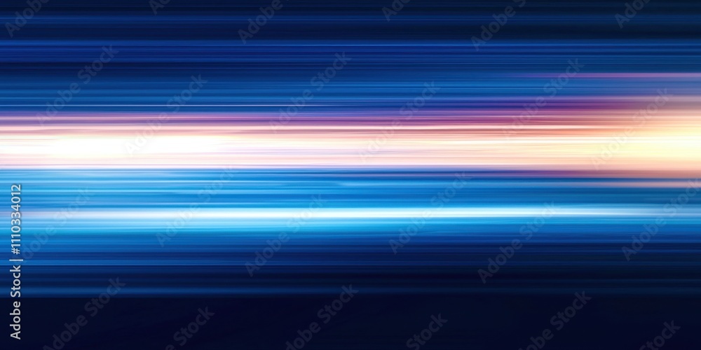 Blue and white striped background with a yellow and orange line Blue and white striped background with a yellow and orange line