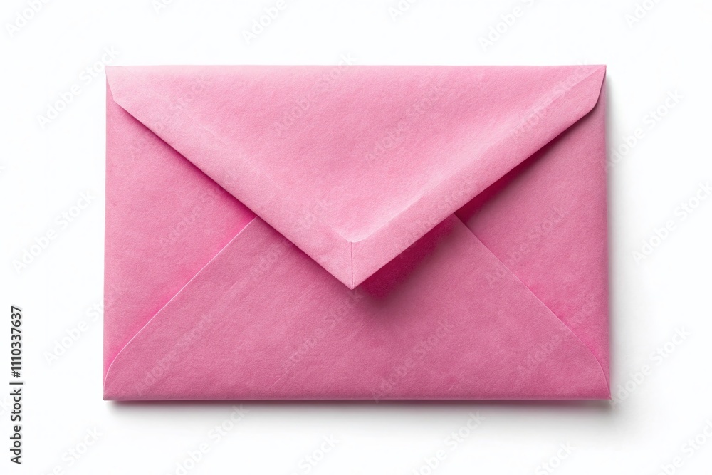 High-Resolution Opened Pink Paper Envelope Mockup Isolated on a White Background for Product Photography and Design Projects High-Resolution Opened Pink Paper Envelope Mockup Isolated on a White Background for Product Photography and Design Projects