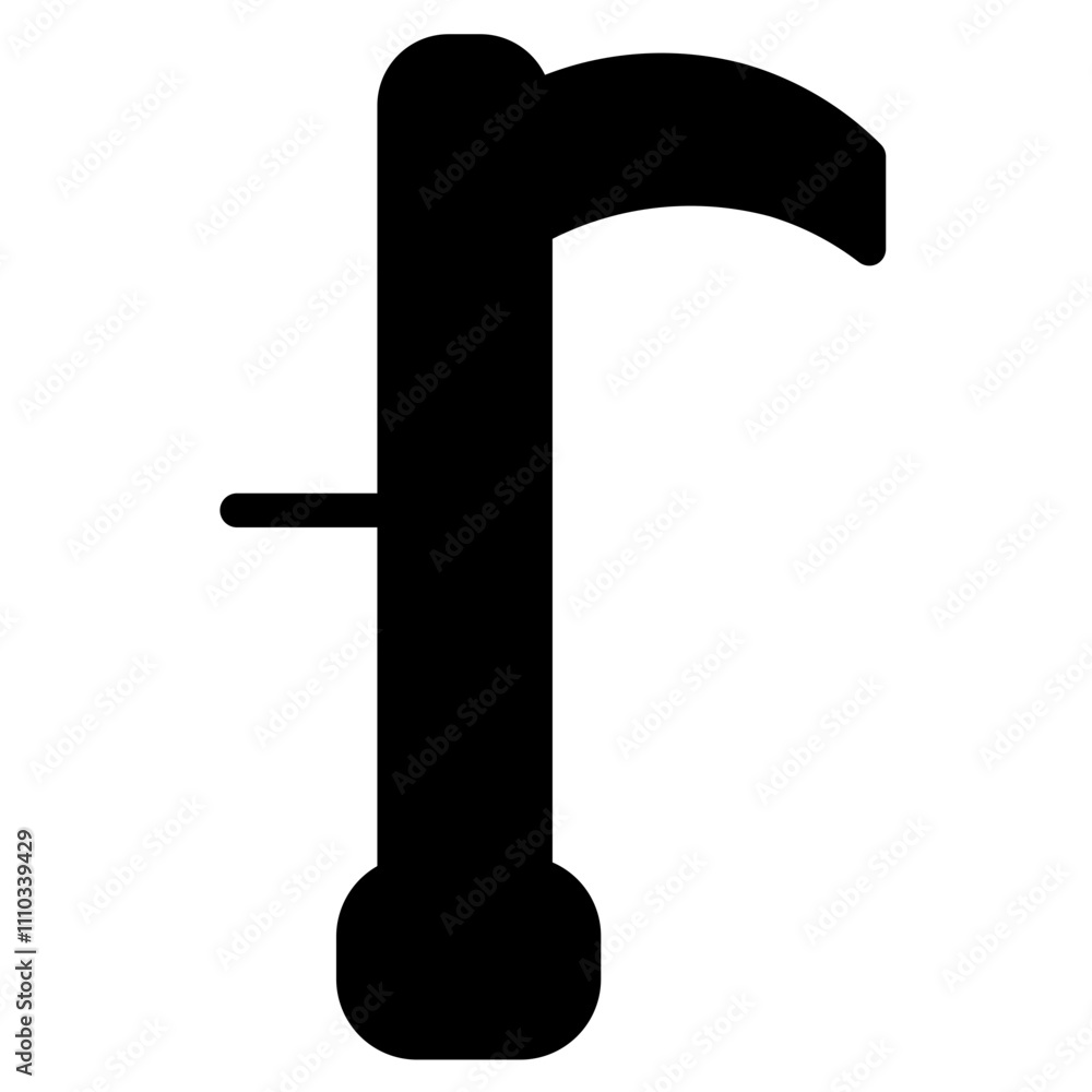 Farm Gardening Sickle Glyph Icon Farm Gardening Sickle Glyph Icon