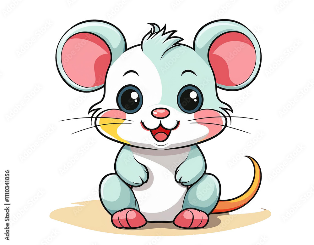 Mouse isolated on white background, cut out Mouse isolated on white background, cut out