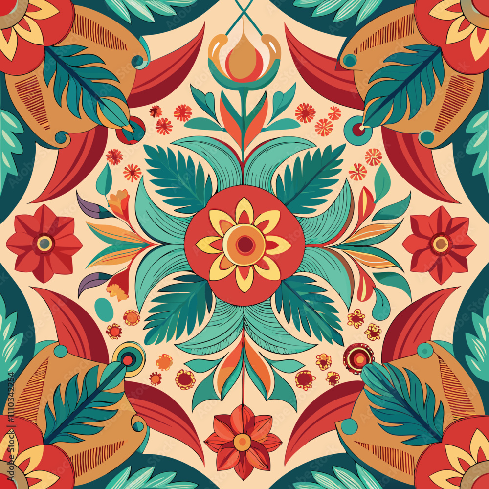 Creative Vector Seamless Pattern Design for Graphic Use Creative Vector Seamless Pattern Design for Graphic Use