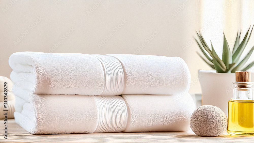 Elegant bath linen set for high-end hotels Elegant bath linen set for high-end hotels