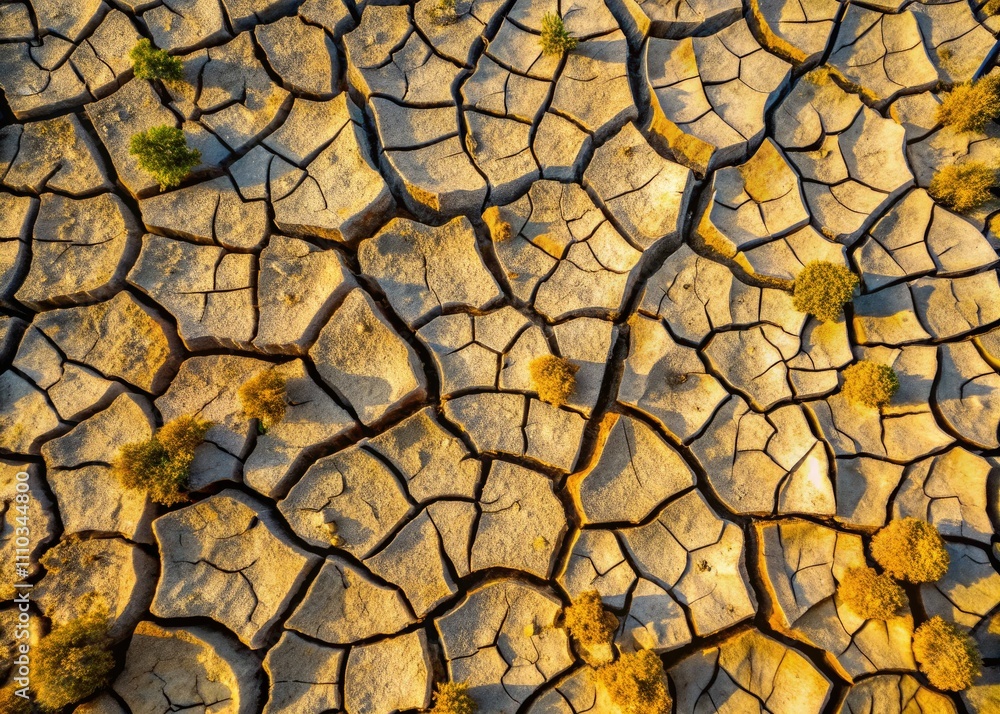 Aerial View of Cracked Grey Dry Ground Texture - Seamless Patterns for Backgrounds, Textures, and Nature Imagery Aerial View of Cracked Grey Dry Ground Texture - Seamless Patterns for Backgrounds, Textures, and Nature Imagery