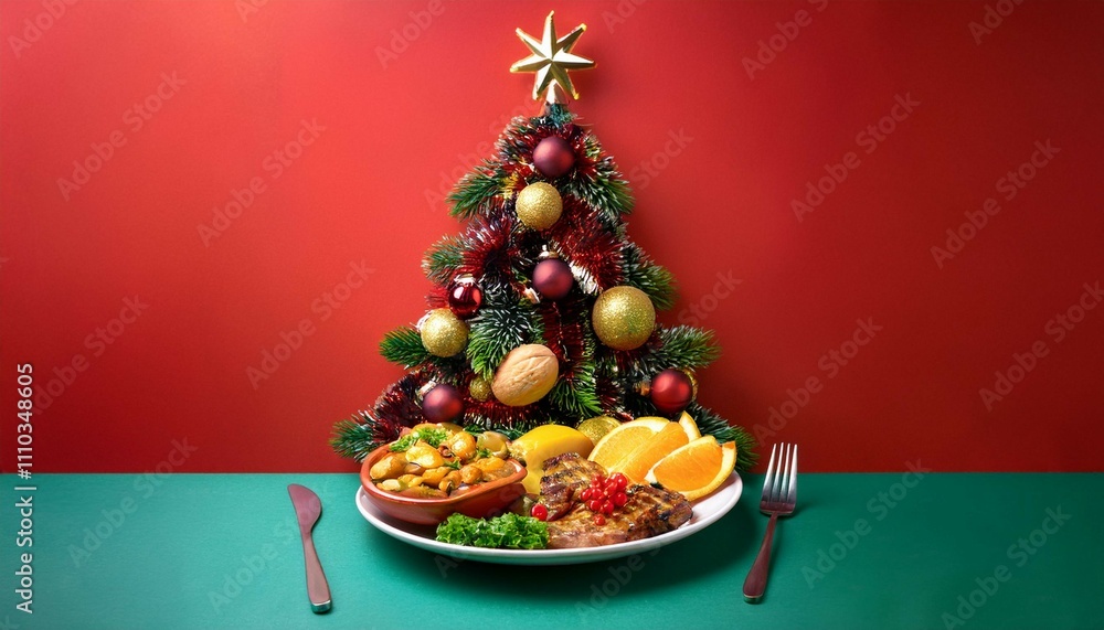 christmas decoration on a white background christmas decoration on a white background