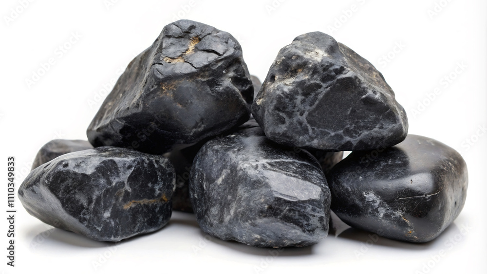 pile of coal isolated on white pile of coal isolated on white