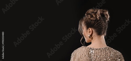 Beautiful young woman with ...