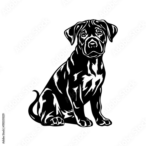 Puppy vector high capacity illustration