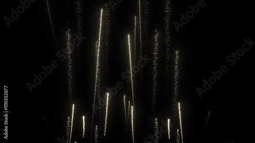 Fireworks light shoots up photo