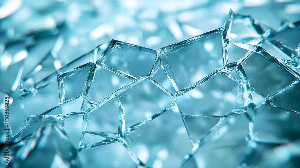 Shattered Glass Abstract Background Image Shattered Glass Abstract Background Image